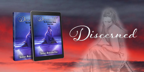Discerned Cover Reveal Graphic