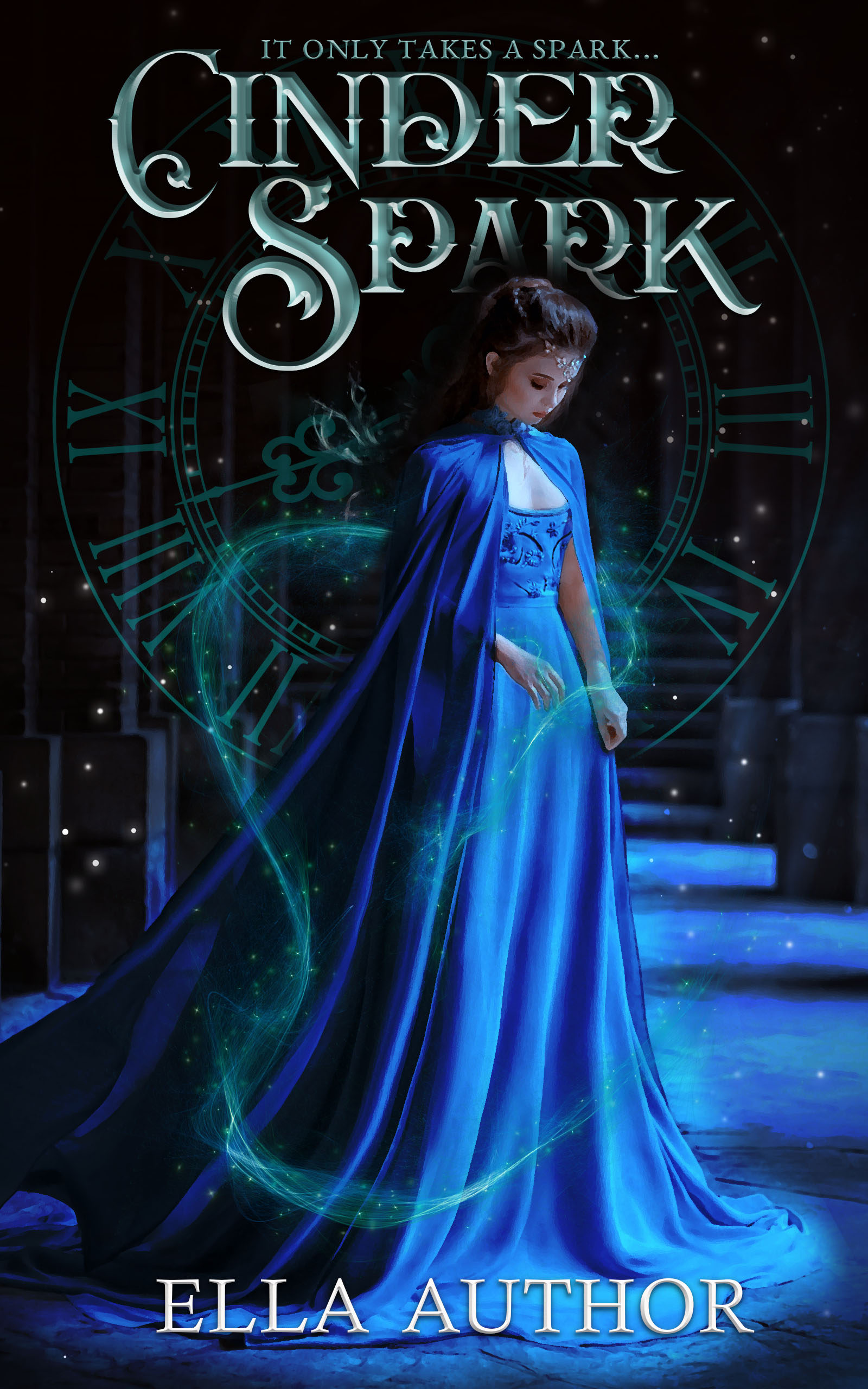 Cinderspark Premade Cover - Dragonpen Press